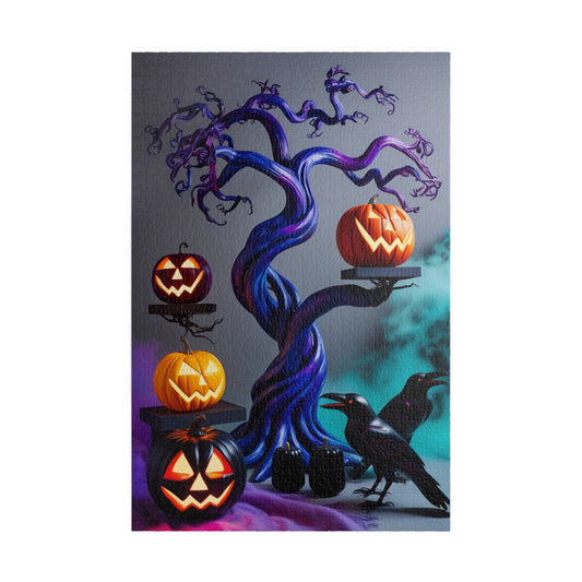 1000 piece Halloween Art Jigsaw Puzzle for Adults and Kids - Personalized Stylish Crafts