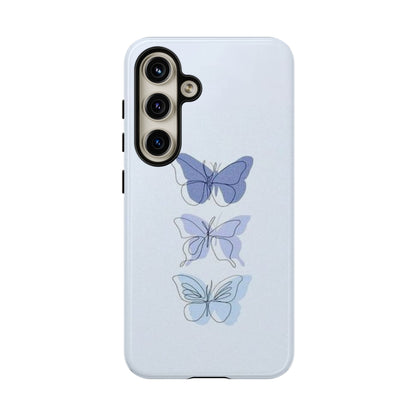 Kids Blue Butterfly Art | Phone Case Cover - Personalized Stylish Crafts