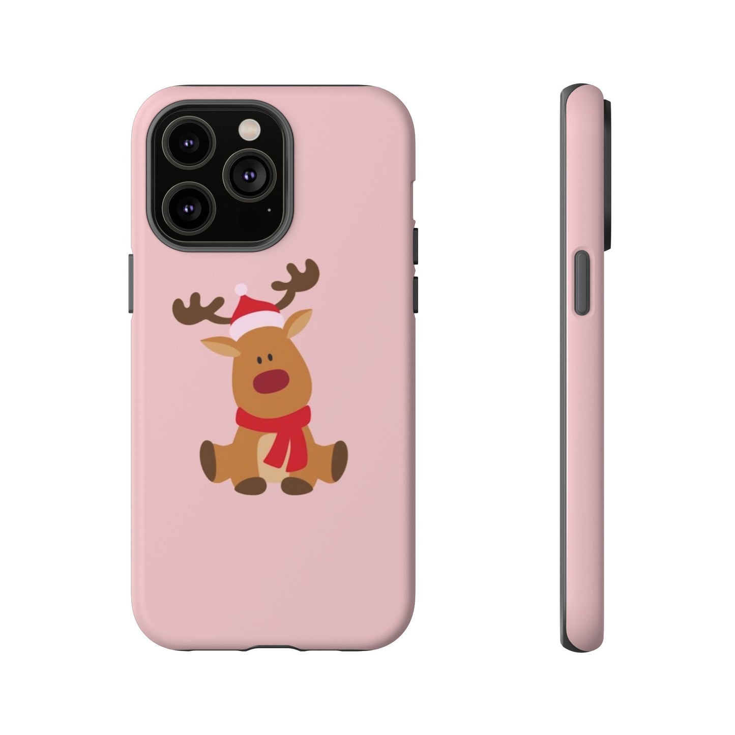 Lovely Christmas Reindeer Phone Case | iPhone, Samsung, Pixel - Personalized Stylish Crafts