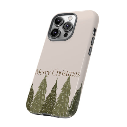 Merry Christmas Tree Phone Case | Best Gift for Holiday - Personalized Stylish Crafts