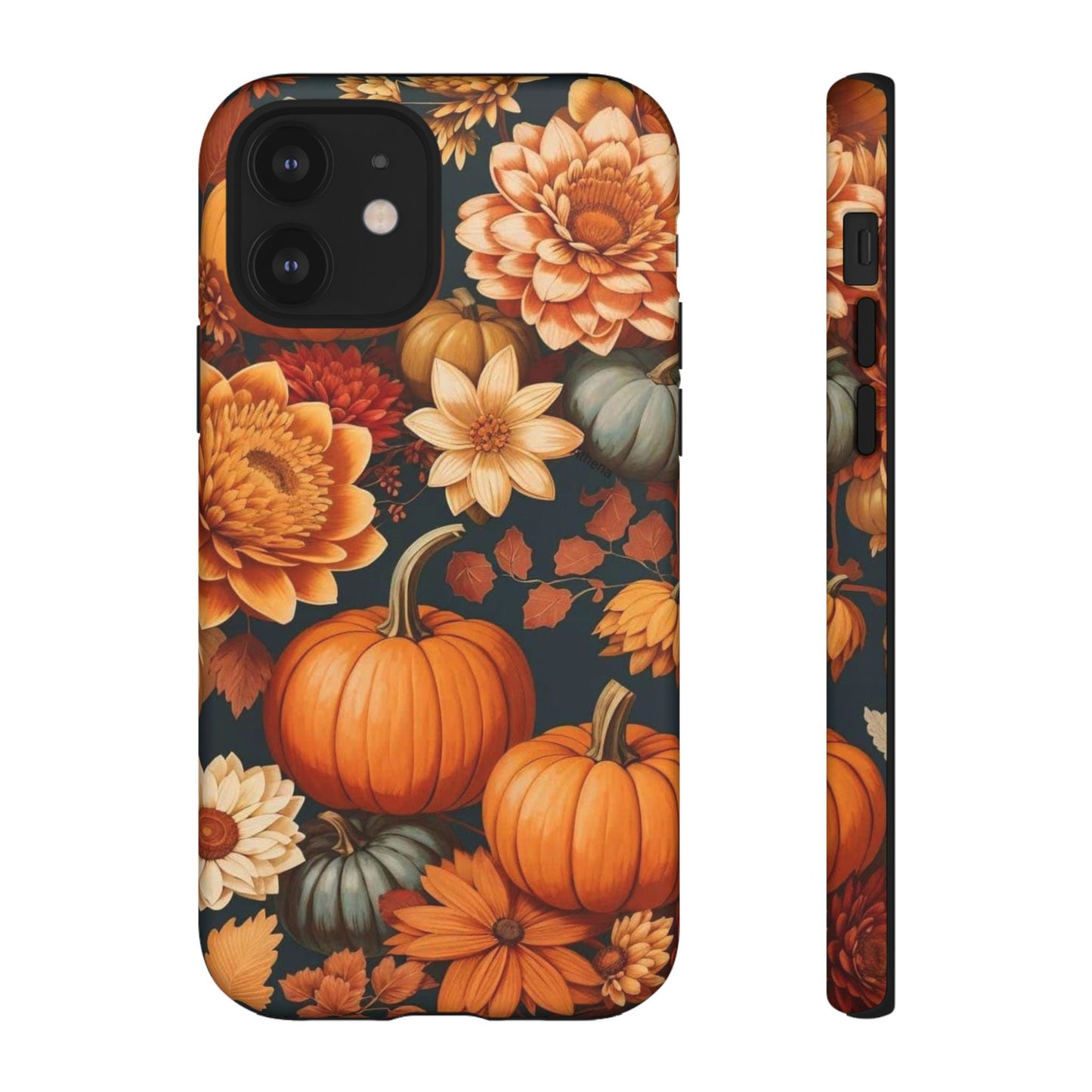 Minimalist Halloween Orange iPhone 14 Case – Cute & Waterproof