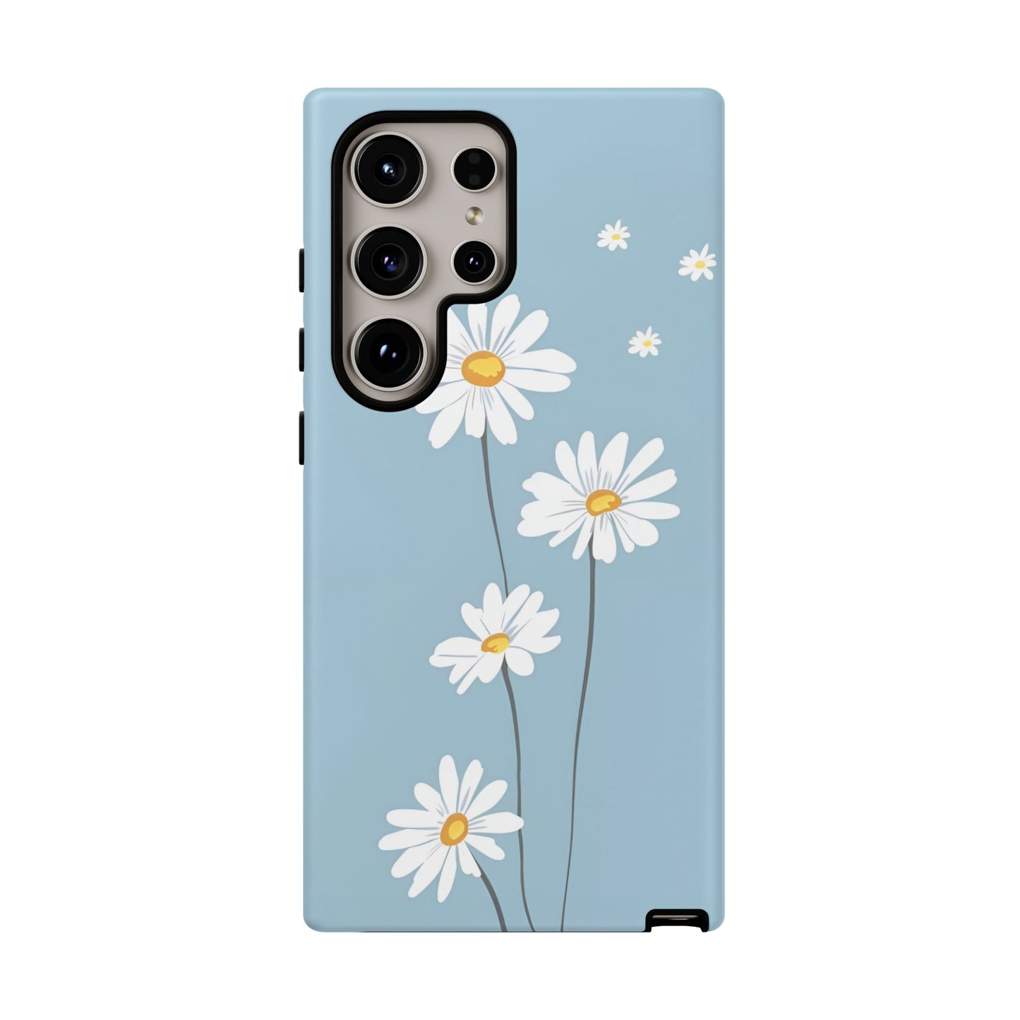 Custom Glossy & Matte Phone Case with Aesthetic Floral Design - Personalized Stylish Crafts