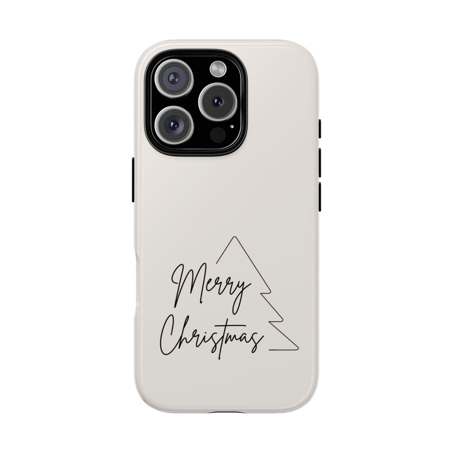 Holiday Season | Merry Christmas White Phone Case Design - Personalized Stylish Crafts