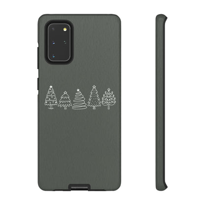 Christmas Tree Phone Case | Holiday Design for iPhone, Samsung, Pixel - Personalized Stylish Crafts