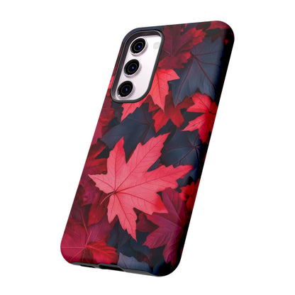 Custom Red Fall Phone Case Design - Personalized Stylish Crafts