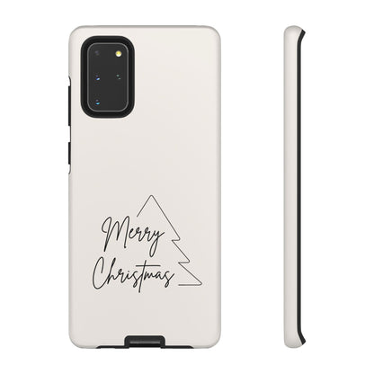 Holiday Season | Merry Christmas White Phone Case Design - Personalized Stylish Crafts