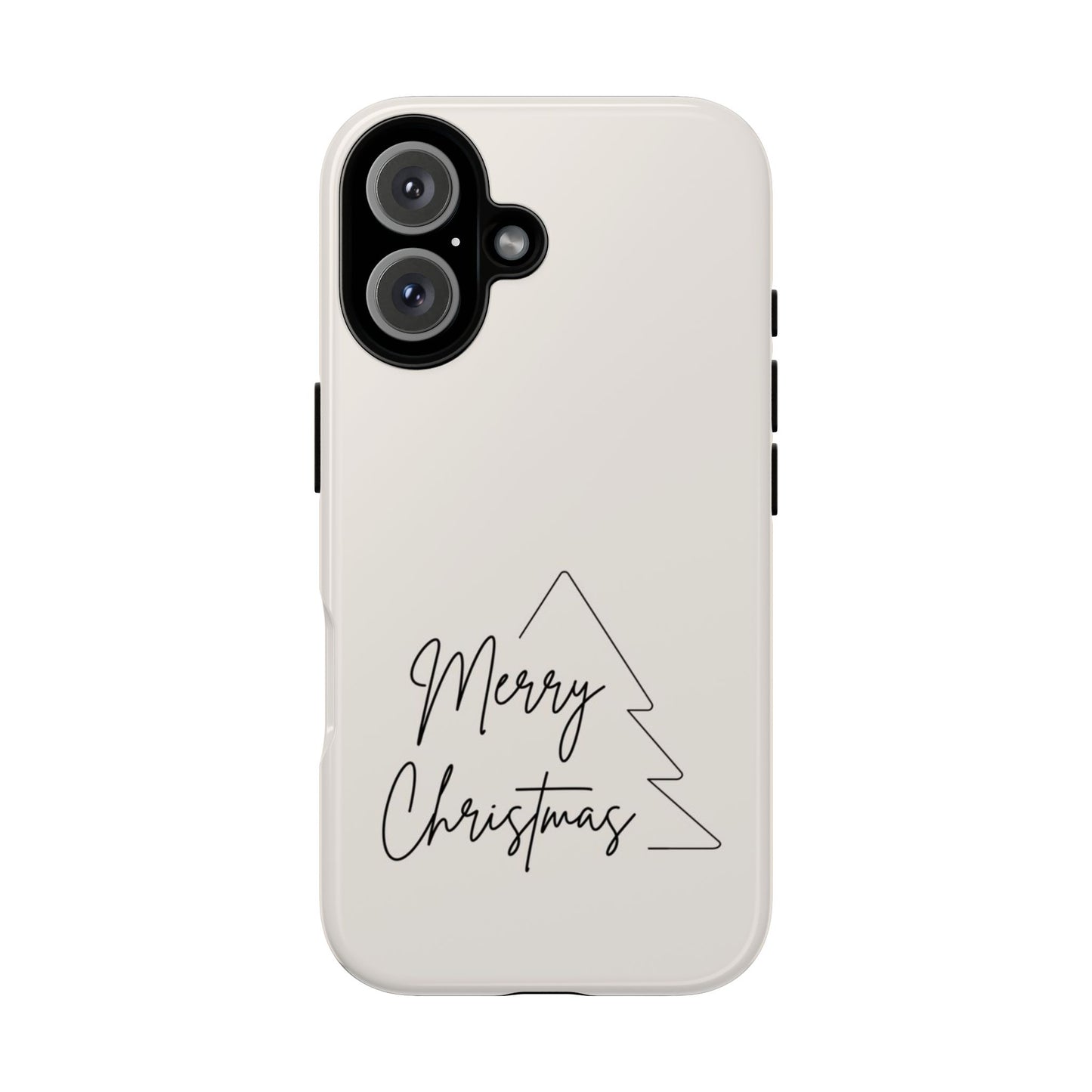 Holiday Season | Merry Christmas White Phone Case Design - Personalized Stylish Crafts