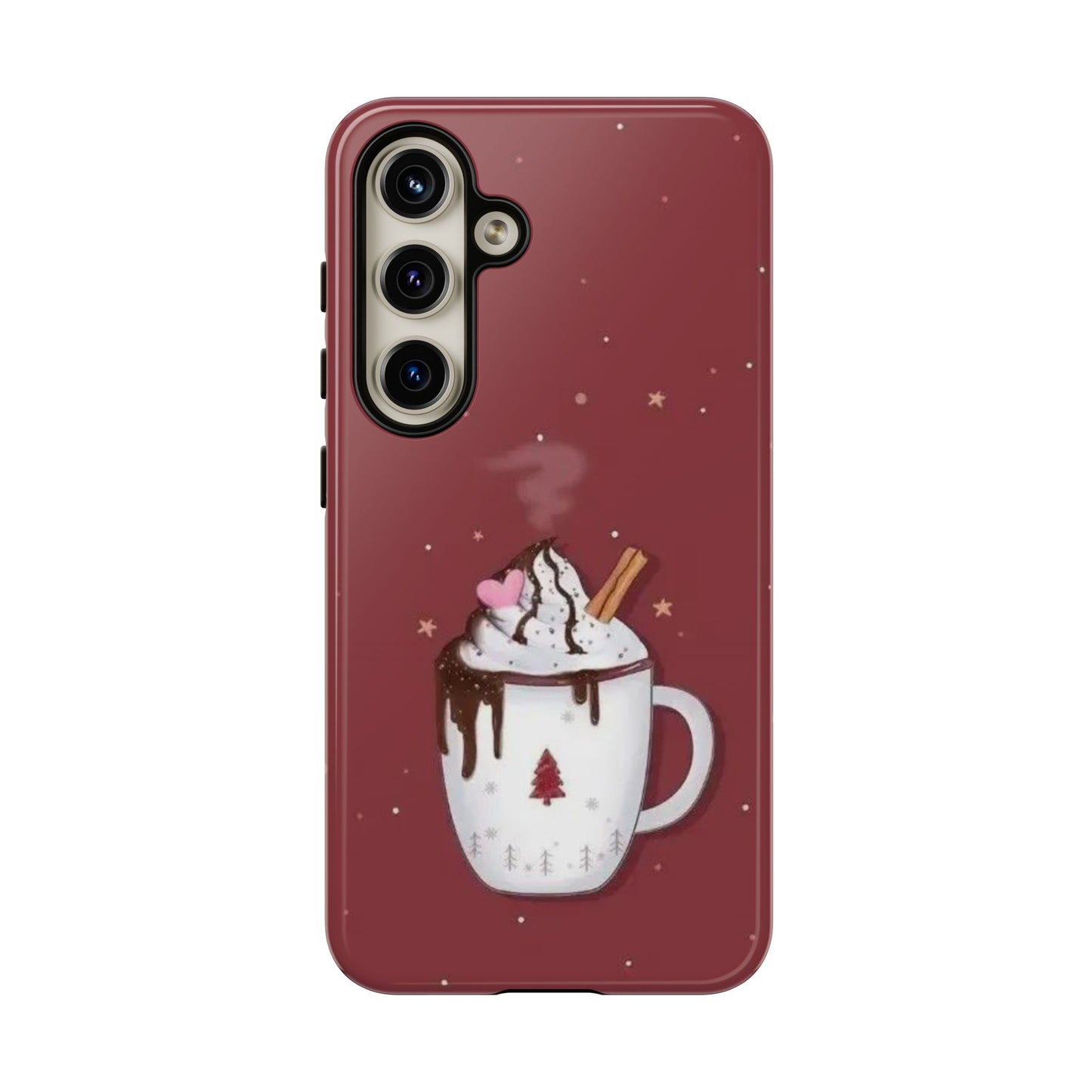 Hot Chocolate Christmas Phone Case | iPhone, Samsung, Pixel - Personalized Stylish Crafts