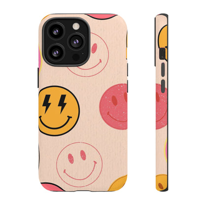 Smiley Pattern Phone Case | Fun Design for iPhone, Samsung, Pixel - Personalized Stylish Crafts