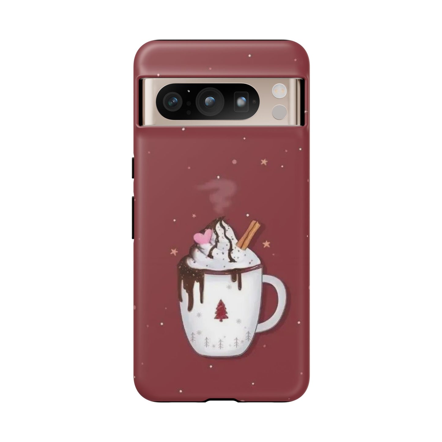 Hot Chocolate Christmas Phone Case | iPhone, Samsung, Pixel - Personalized Stylish Crafts