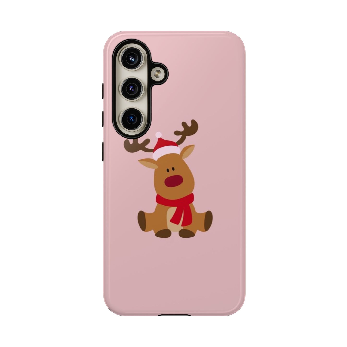 Lovely Christmas Reindeer Phone Case | iPhone, Samsung, Pixel - Personalized Stylish Crafts