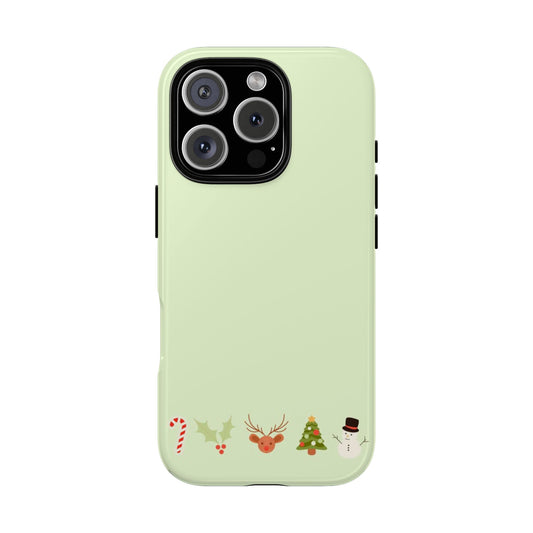 Christmas Theme Phone Case | iPhone, Samsung, Pixel - Personalized Stylish Crafts