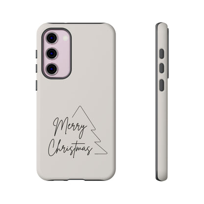 Holiday Season | Merry Christmas White Phone Case Design - Personalized Stylish Crafts