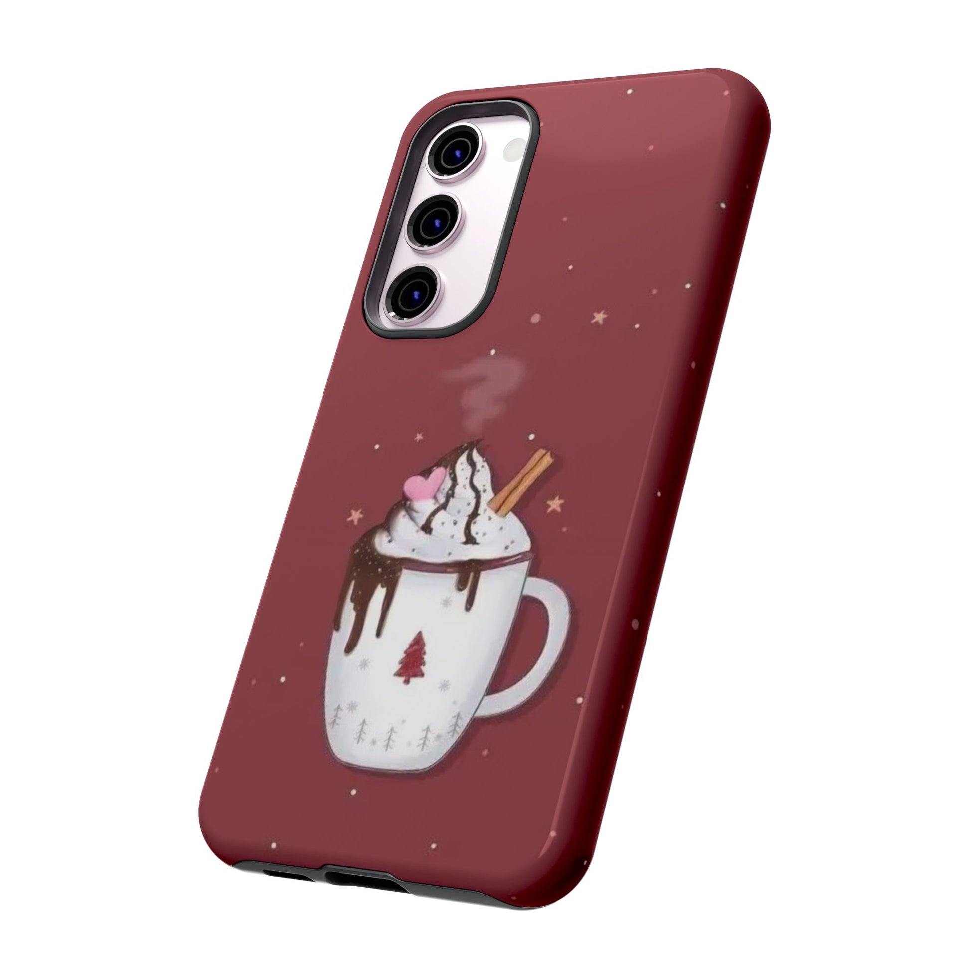 Hot Chocolate Christmas Phone Case | iPhone, Samsung, Pixel - Personalized Stylish Crafts