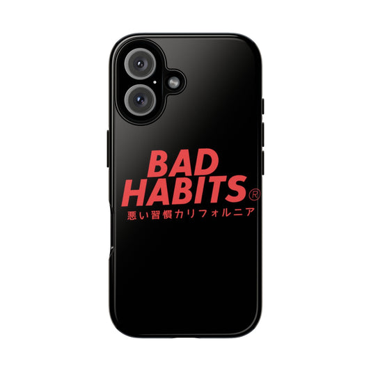 Bad Habits Design | Cool IPhone 14 Case - Personalized Stylish Crafts