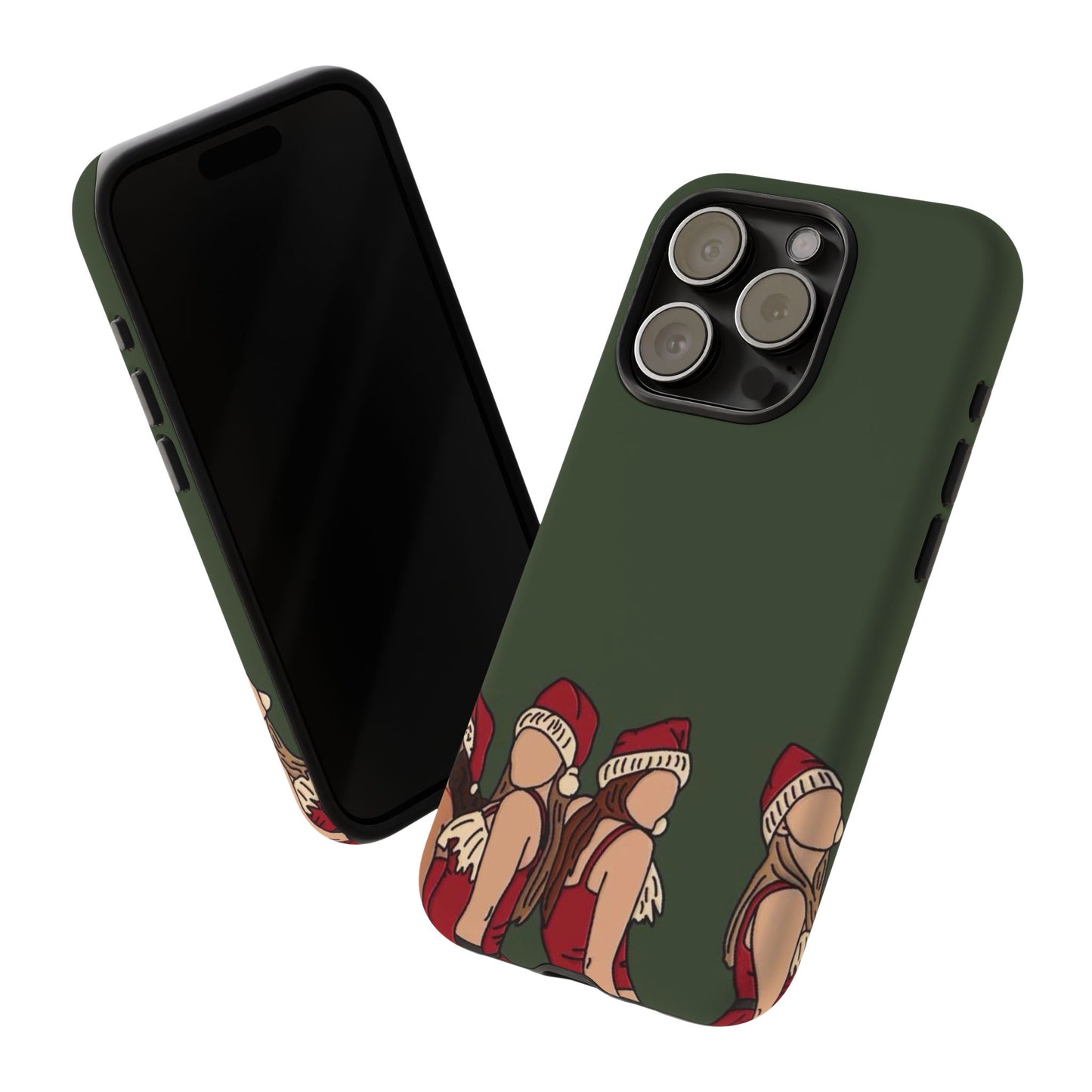 Santa Squad Christmas Phone Case | iPhone, Samsung, Pixel - Personalized Stylish Crafts