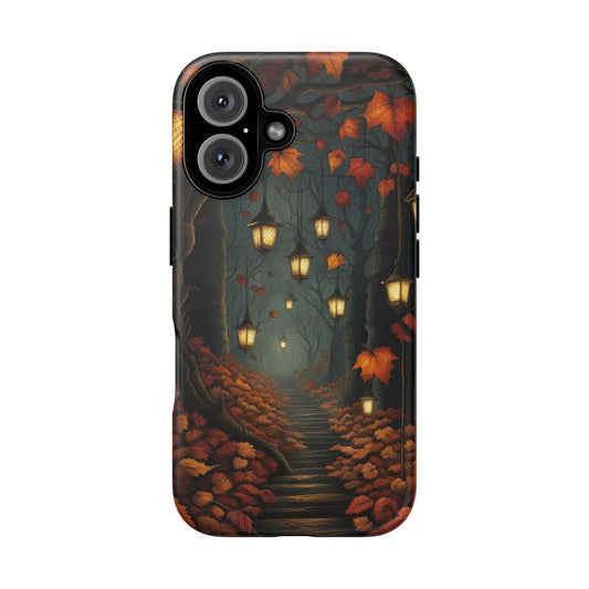 Halloween Dark Scary Road | Urban IPhone Case Cover - Personalized Stylish Crafts