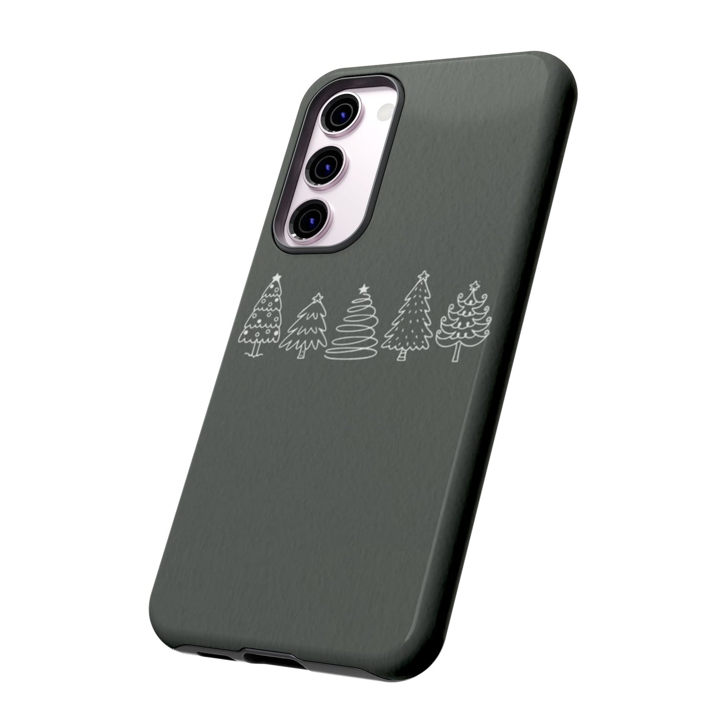 Christmas Tree Phone Case | Holiday Design for iPhone, Samsung, Pixel - Personalized Stylish Crafts