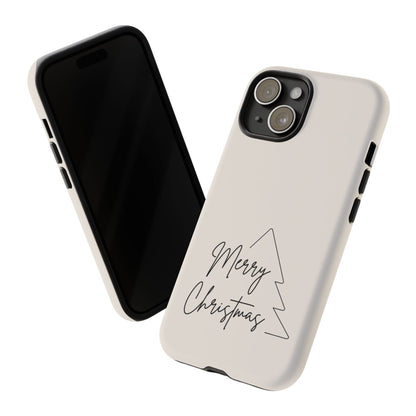 Holiday Season | Merry Christmas White Phone Case Design - Personalized Stylish Crafts