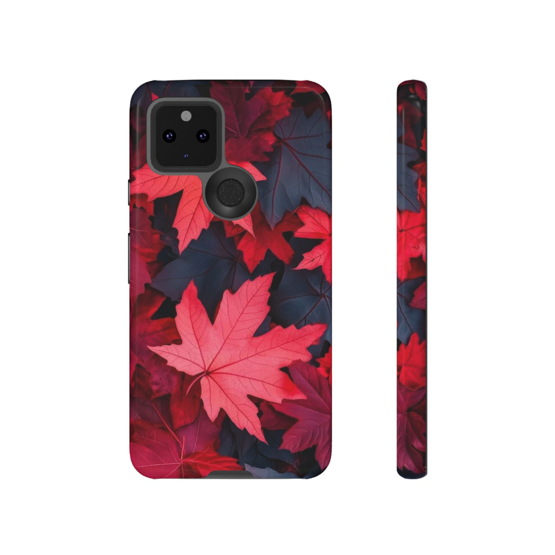 Custom Red Fall Phone Case Design - Personalized Stylish Crafts