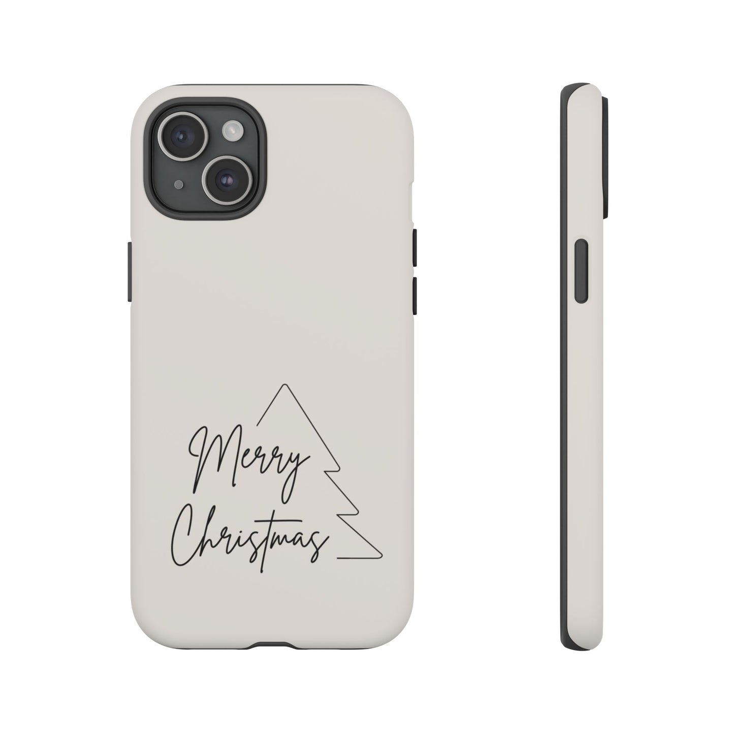 Holiday Season | Merry Christmas White Phone Case Design - Personalized Stylish Crafts