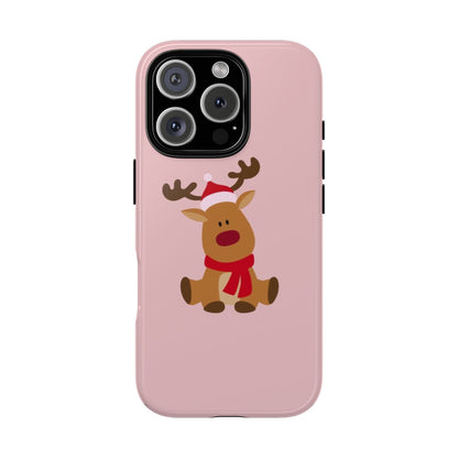 Lovely Christmas Reindeer Phone Case | iPhone, Samsung, Pixel - Personalized Stylish Crafts