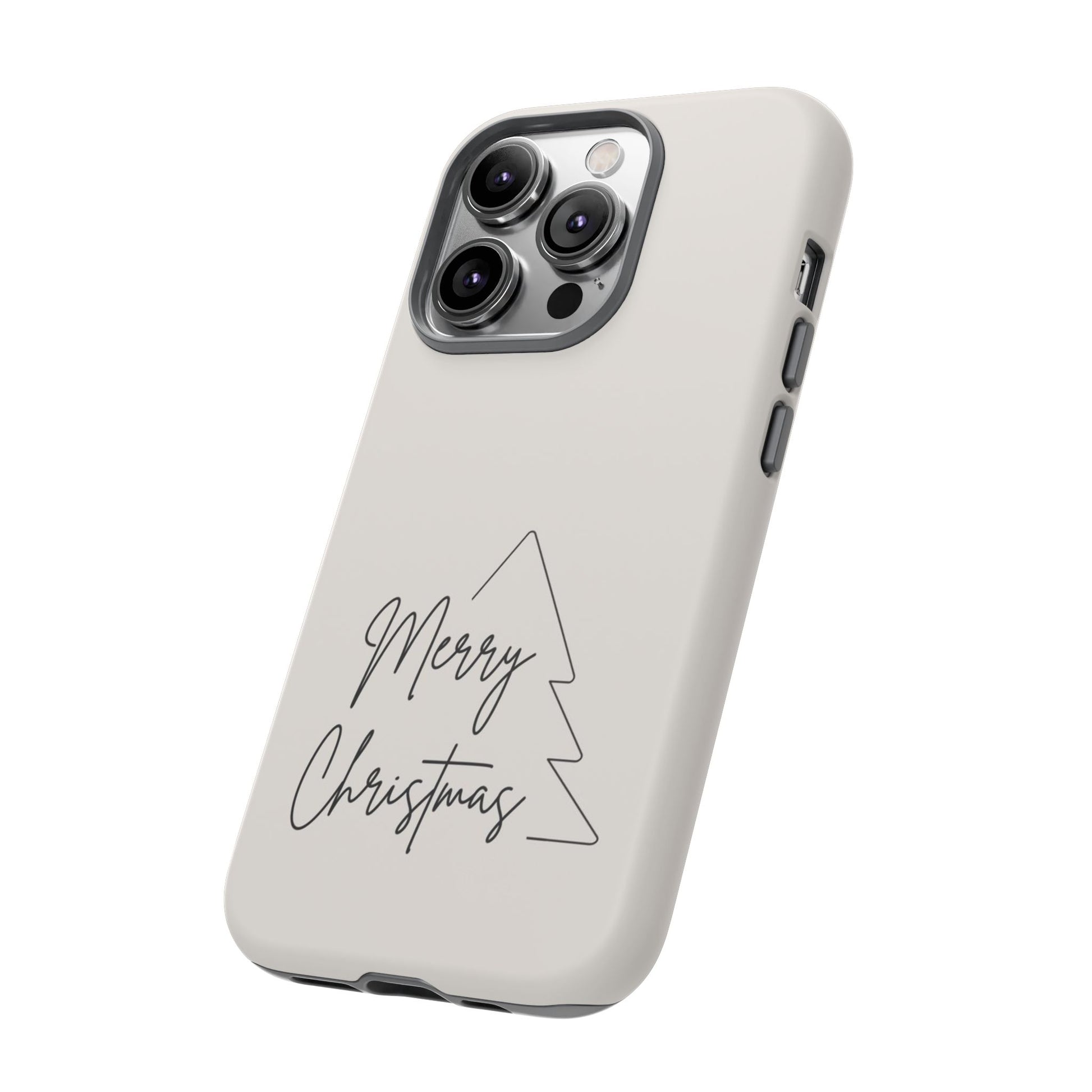 Holiday Season | Merry Christmas White Phone Case Design - Personalized Stylish Crafts