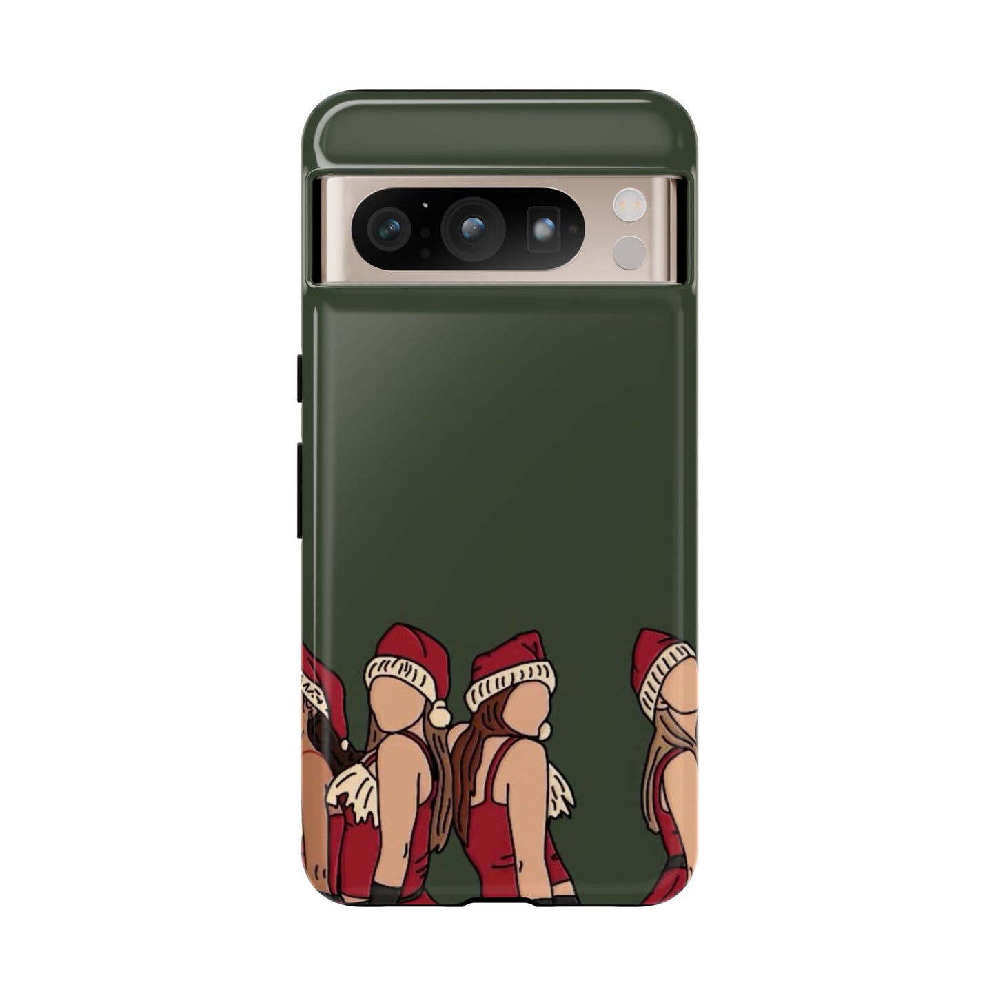 Santa Squad Christmas Phone Case | iPhone, Samsung, Pixel - Personalized Stylish Crafts