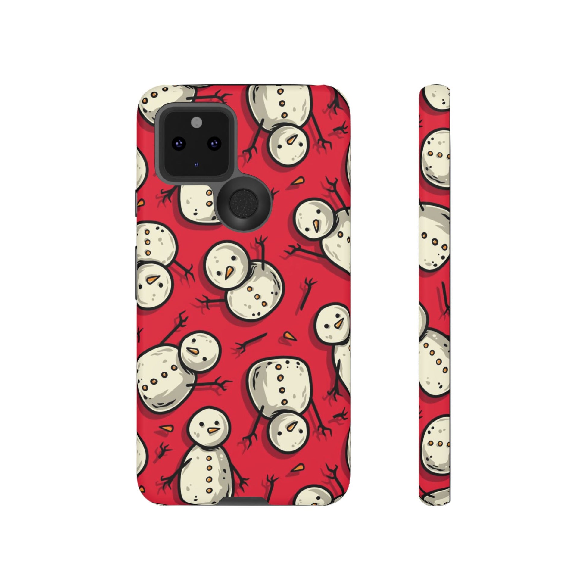 Snowman Phone Case | Festive Holiday Design for iPhone, Samsung, Pixel - Personalized Stylish Crafts