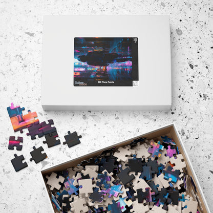 Urban Street Art Jigsaw Puzzle - Bold Modern Design - Personalized Stylish Crafts