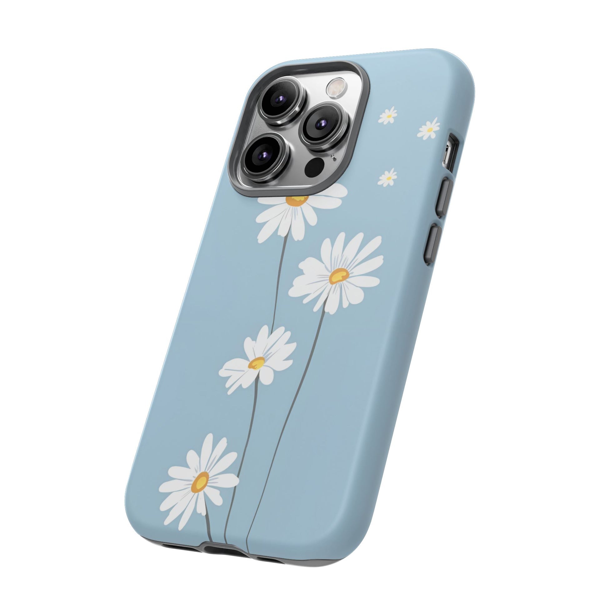 Custom Glossy & Matte Phone Case with Aesthetic Floral Design - Personalized Stylish Crafts