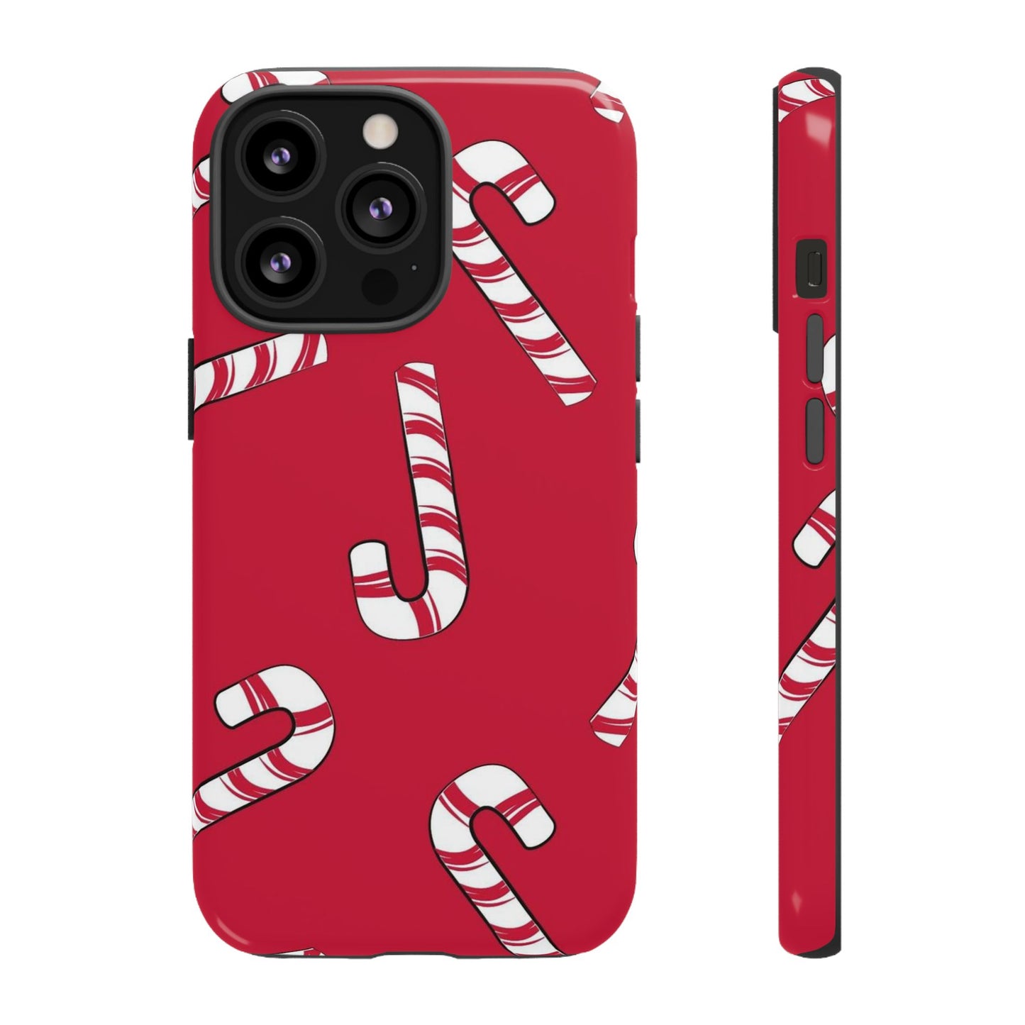 Candy Cane Phone Case | Festive Design for iPhone, Samsung, Pixel - Personalized Stylish Crafts