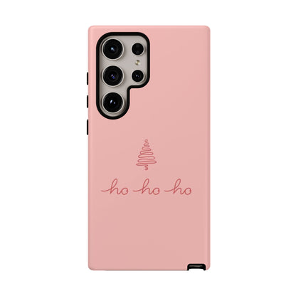 Peach Christmas Tree Phone Case | iPhone, Samsung, Pixel - Personalized Stylish Crafts