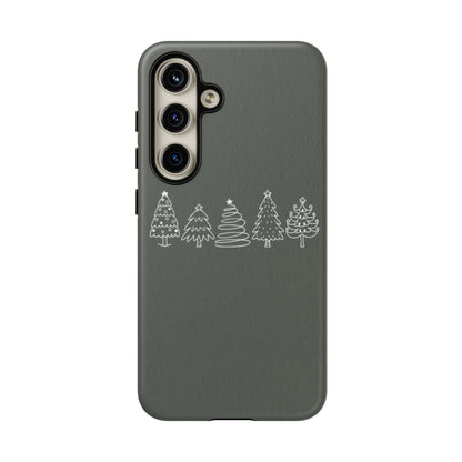 Christmas Tree Phone Case | Holiday Design for iPhone, Samsung, Pixel - Personalized Stylish Crafts