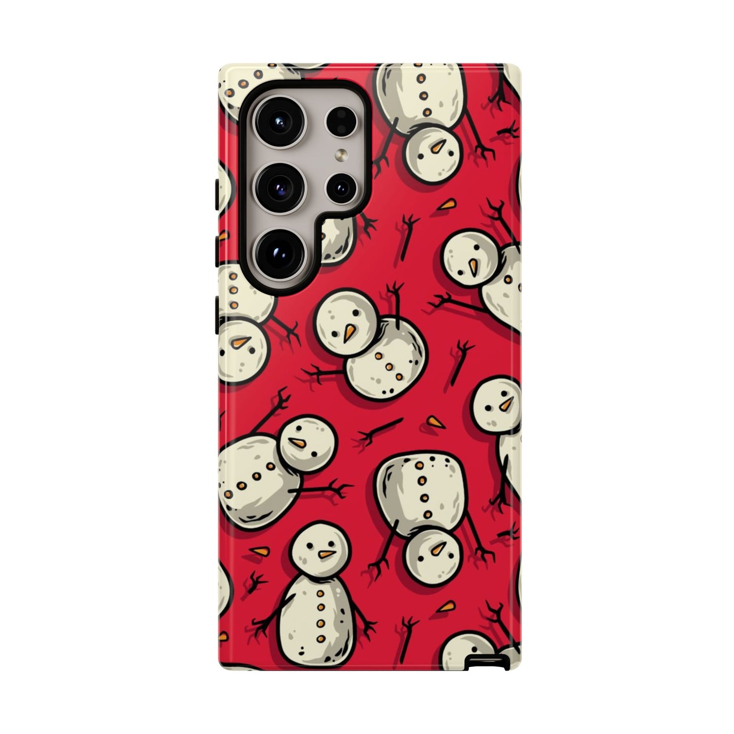 Snowman Phone Case | Festive Holiday Design for iPhone, Samsung, Pixel - Personalized Stylish Crafts