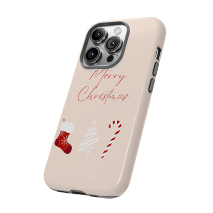 Merry Christmas Decorations Phone Case | iPhone, Samsung, Pixel - Personalized Stylish Crafts