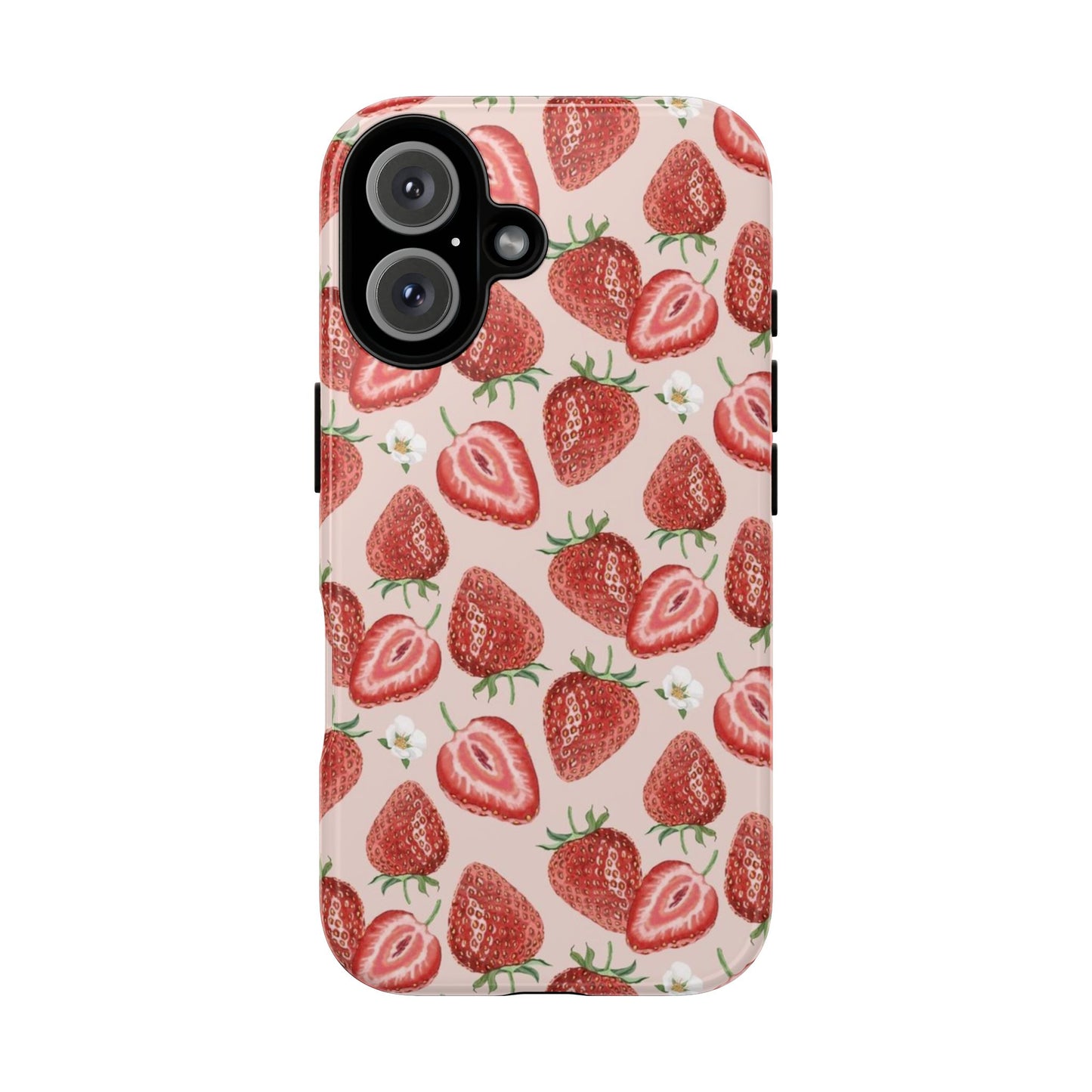 Strawberry Art Wallpaper Phone Case Design - Personalized Stylish Crafts