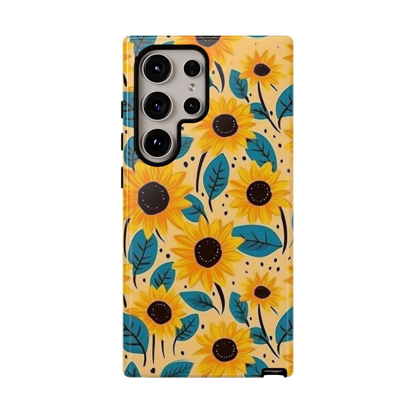 Sunflower Floral Phone Case | iPhone, Samsung, Pixel, Gift - Personalized Stylish Crafts