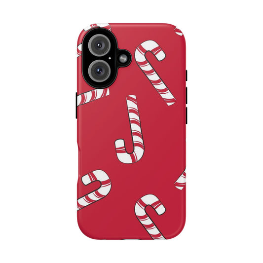 Candy Cane Phone Case | Festive Design for iPhone, Samsung, Pixel - Personalized Stylish Crafts