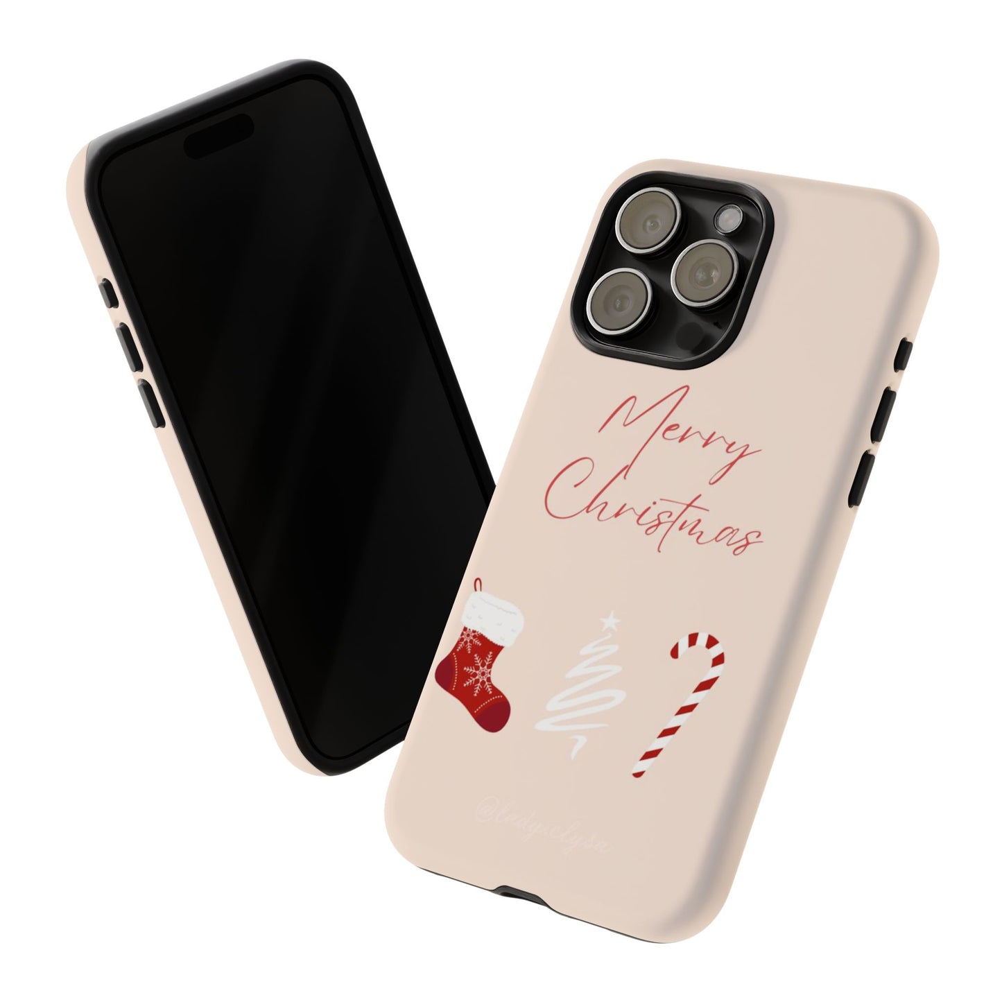 Merry Christmas Decorations Phone Case | iPhone, Samsung, Pixel - Personalized Stylish Crafts