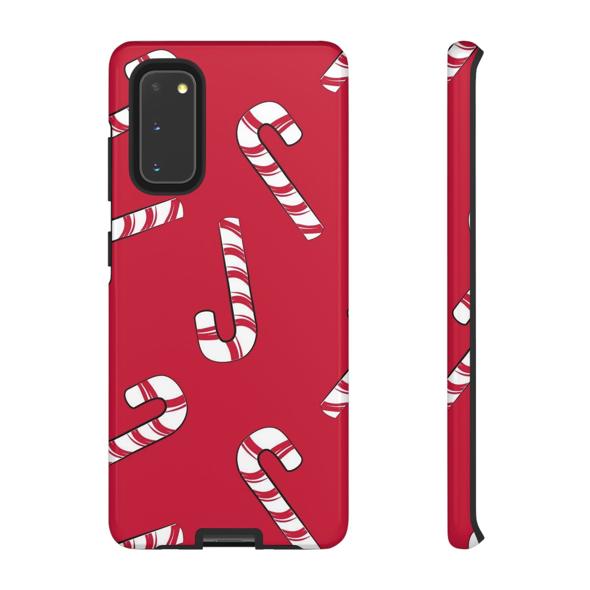 Candy Cane Phone Case | Festive Design for iPhone, Samsung, Pixel - Personalized Stylish Crafts