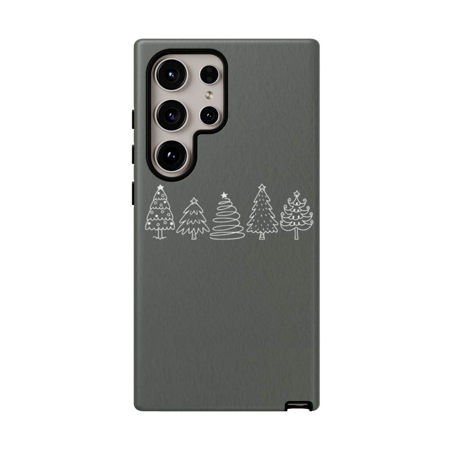 Christmas Tree Phone Case | Holiday Design for iPhone, Samsung, Pixel - Personalized Stylish Crafts