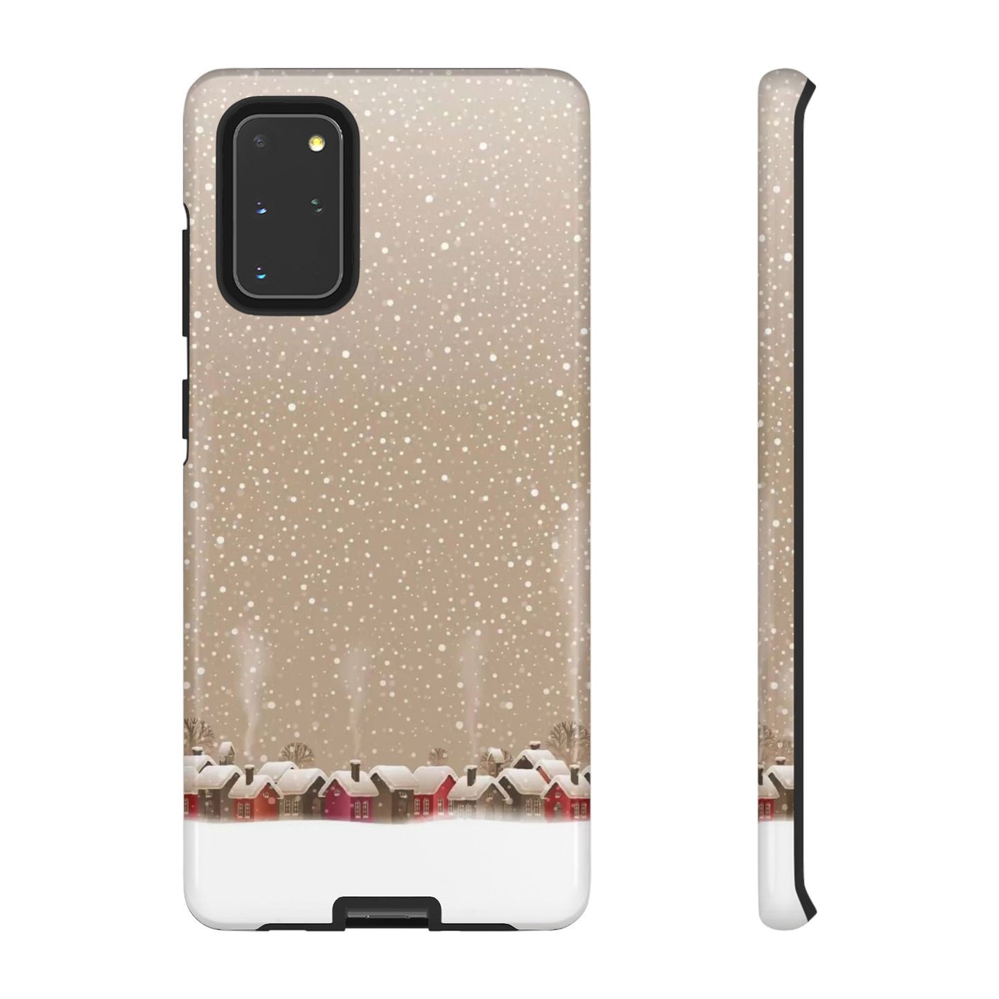 Holiday Christmas Village Picture Phone Case | iPhone Samsung Galaxy Google Pixel - Personalized Stylish Crafts