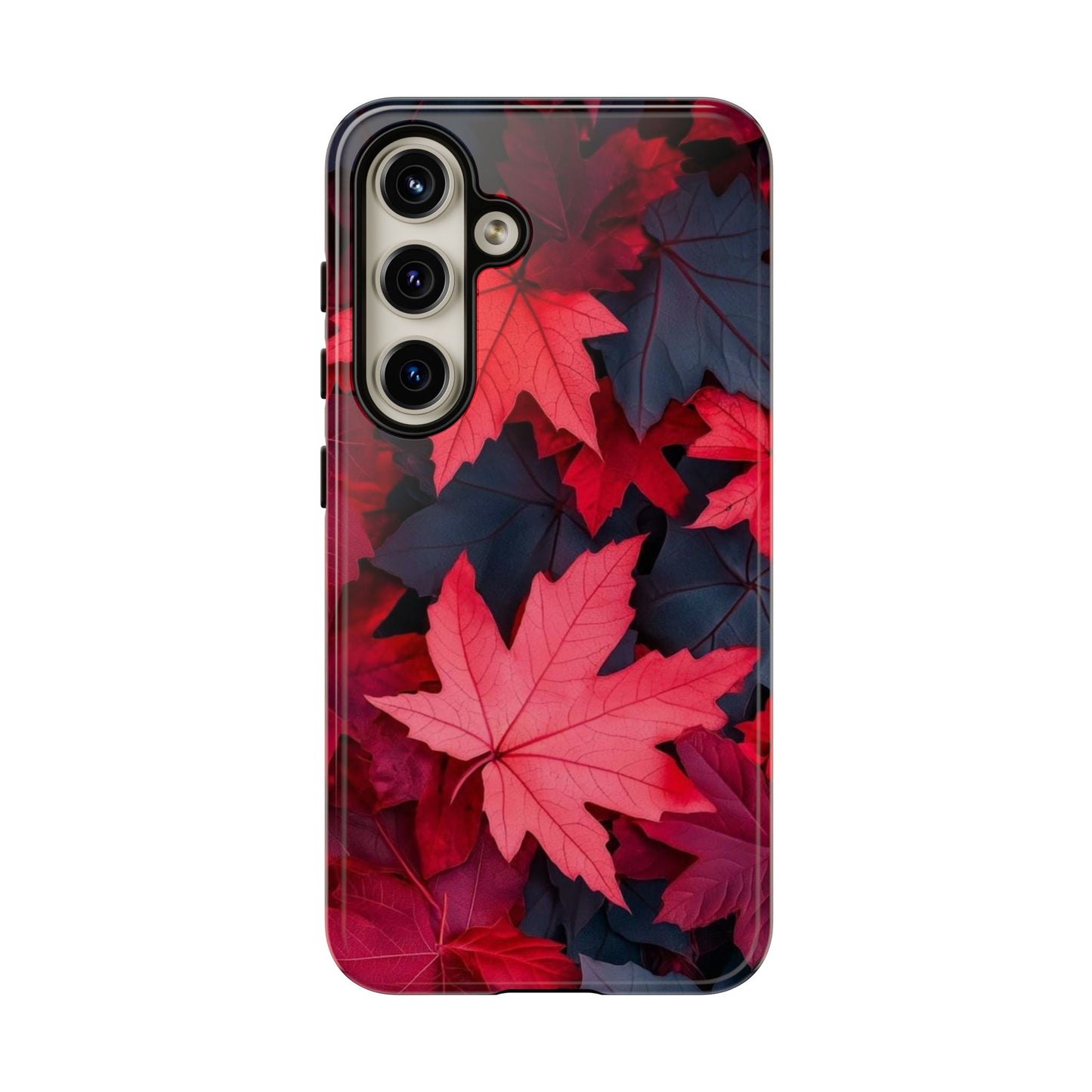 Custom Red Fall Phone Case Design - Personalized Stylish Crafts