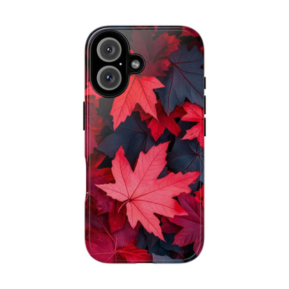 Custom Red Fall Phone Case Design - Personalized Stylish Crafts