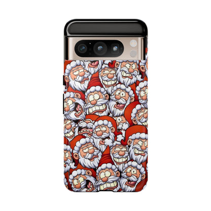 Funny Santa Claus Phone Case | iPhone, Samsung, Pixel, Gift - Personalized Stylish Crafts