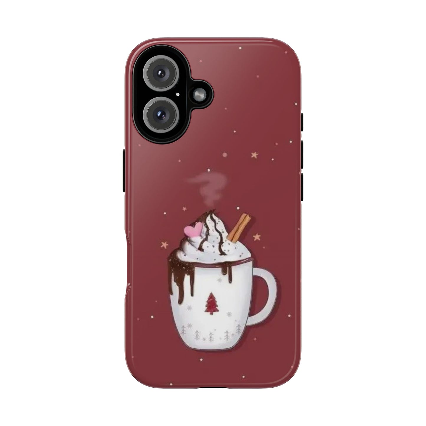 Hot Chocolate Christmas Phone Case | iPhone, Samsung, Pixel - Personalized Stylish Crafts