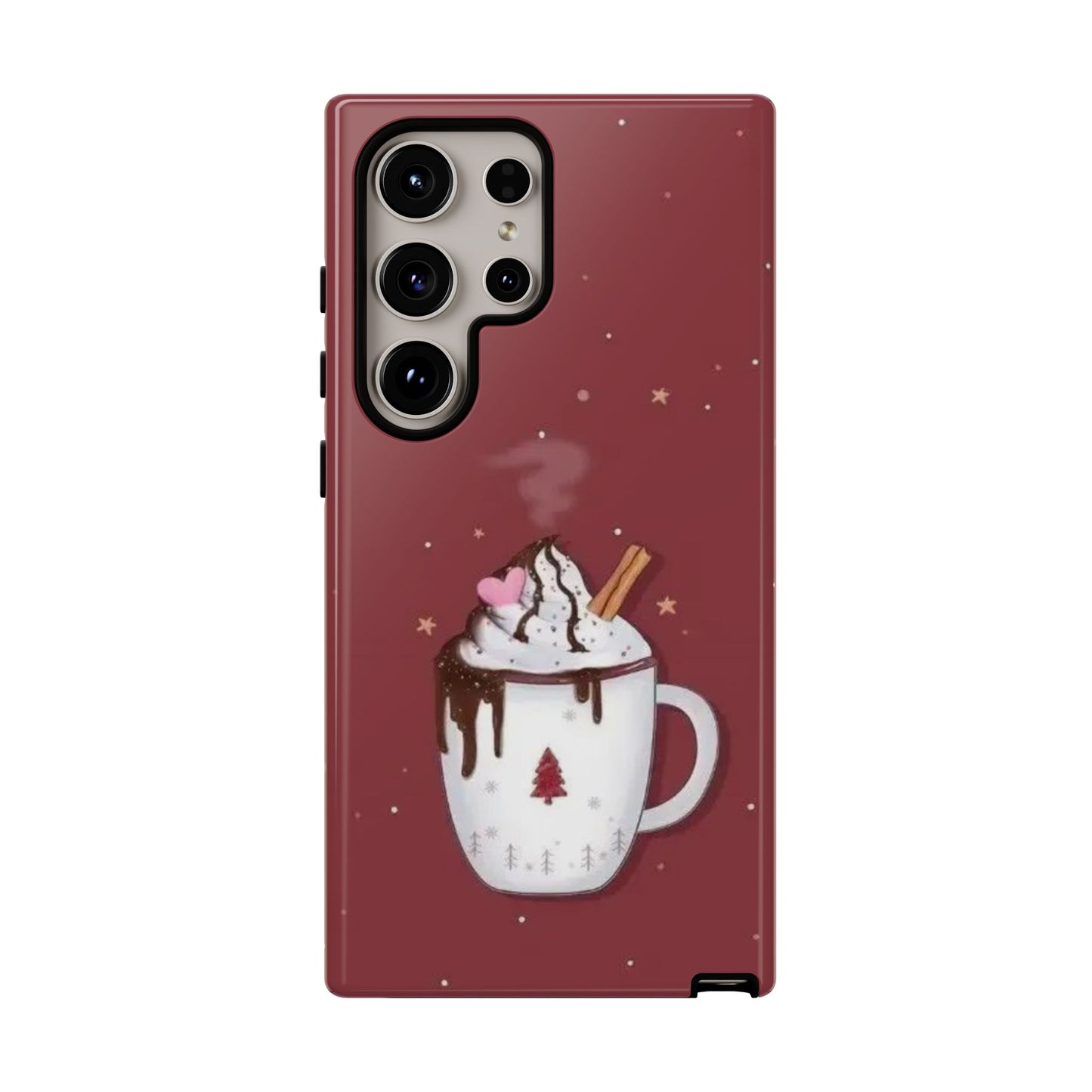 Hot Chocolate Christmas Phone Case | iPhone, Samsung, Pixel - Personalized Stylish Crafts