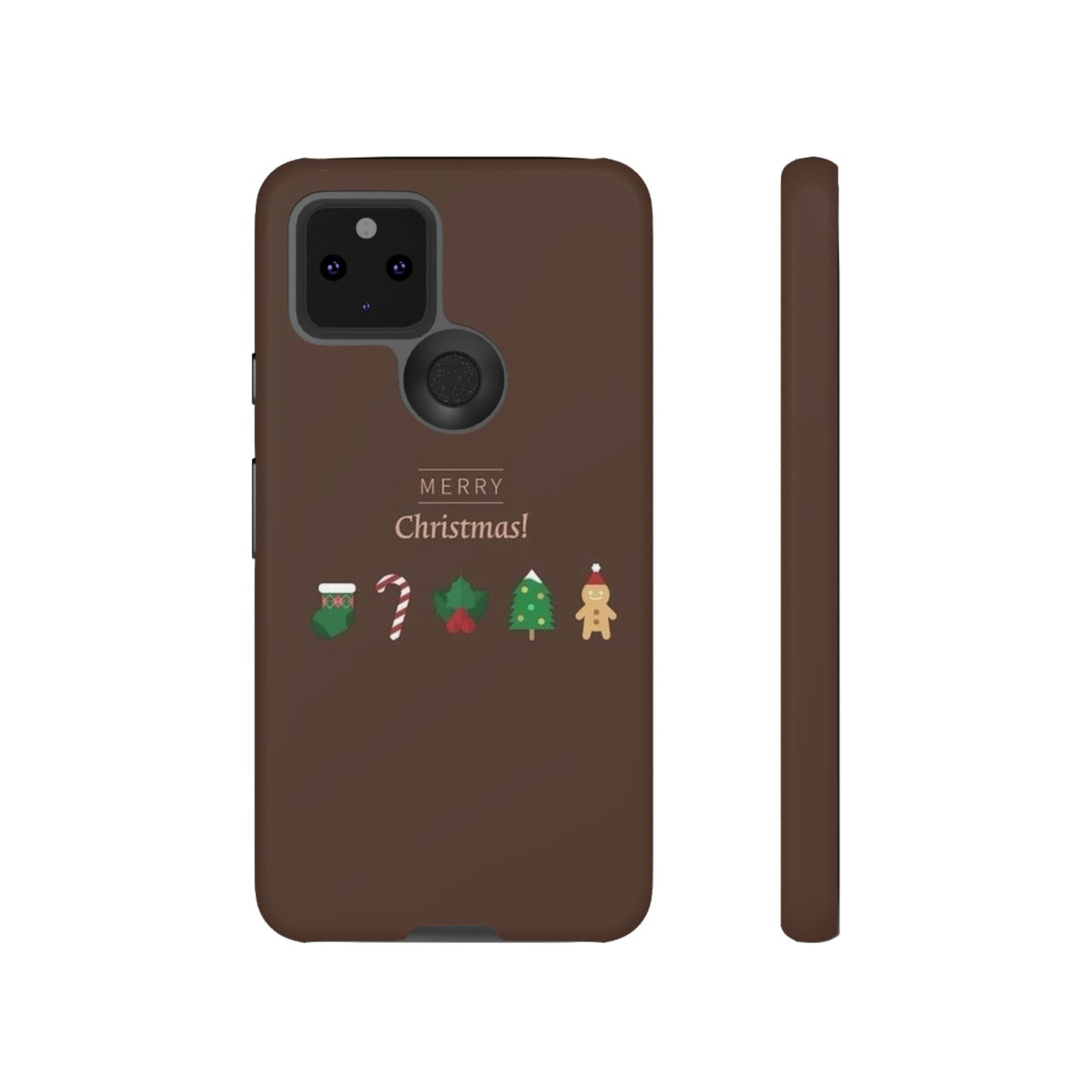 Merry Christmas Phone Case | iPhone Samsung Galaxy Google Pixel - Personalized Stylish Crafts