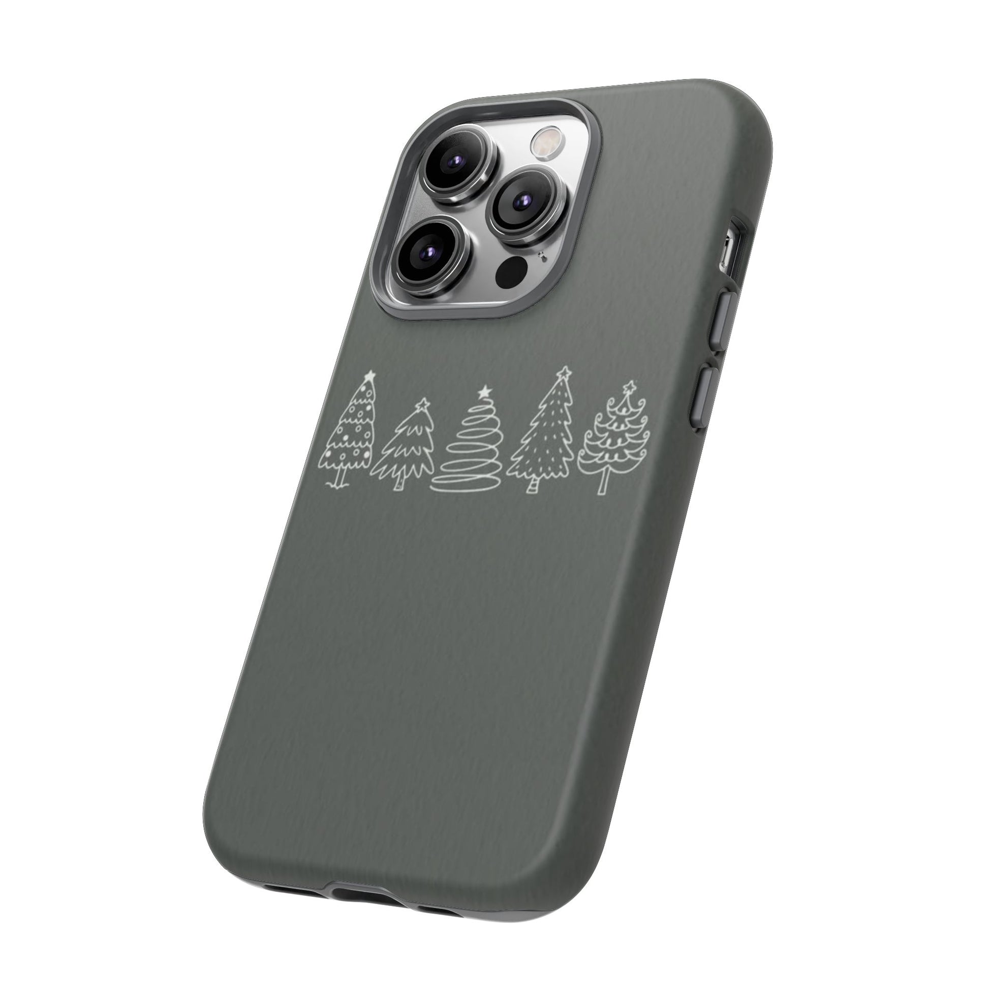 Christmas Tree Phone Case | Holiday Design for iPhone, Samsung, Pixel - Personalized Stylish Crafts